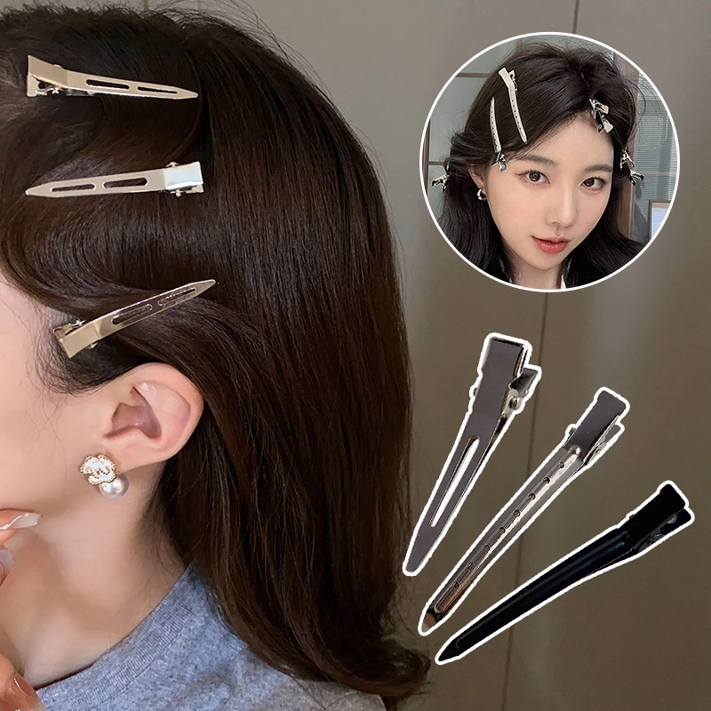 Women Hairpin Side Bangs Barrette Makeup Hair Clips Tool Hair Washing Face Accessories Styling Hairpins Fashion Side Clip