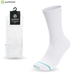 ALP- Sports Socks Breathable Pure Cotton Practical for Basketball, Football, Running, Fitness, Tennis, Unisex