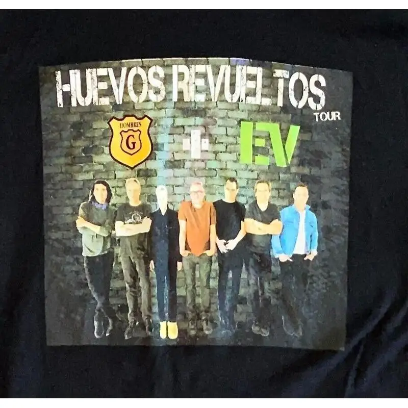 Hombres G camiseta Enanitos Verdes música latina para hombre pequeño