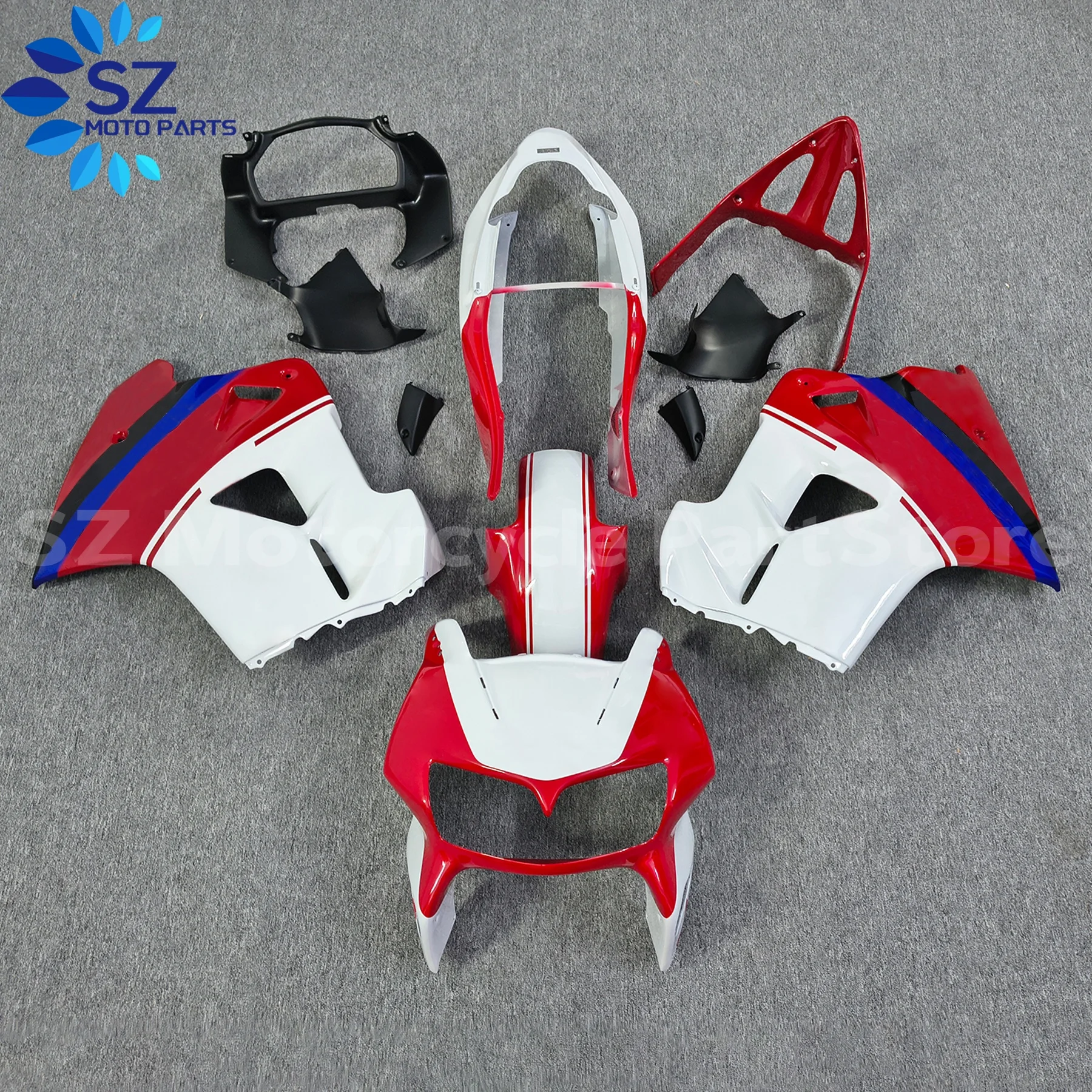 

For Honda VFR800 1998-2001 Injection ABS Plastics Full Fairings Kit Mold Replace Accessories VFR 800 98 99 00 01