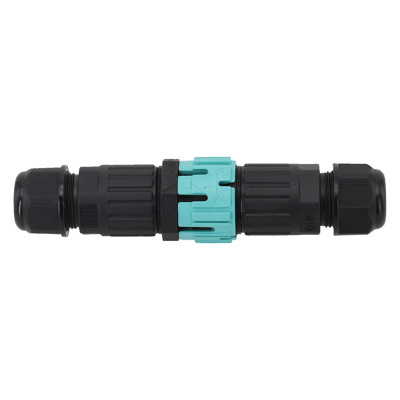 IP68 Connector In-line Cable Coupler Cable Waterproof Connector Threaded Connection Waterproof IP68 SP13 Nylon PA66