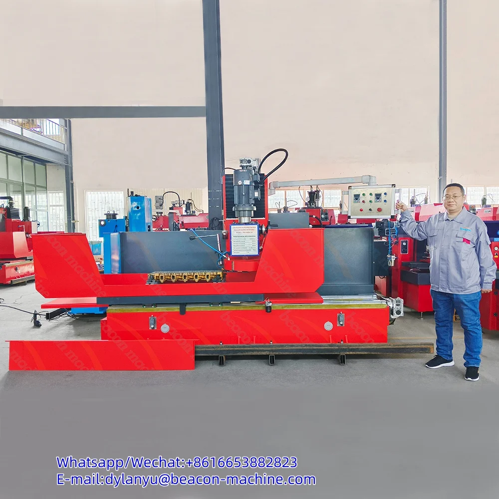 GS-9740 * 1500 رأس الأسطوانة العمودية عالية الدقة وآلة إعادة تسطح الكتلة لإصلاح محرك الدراجة النارية التلقائي