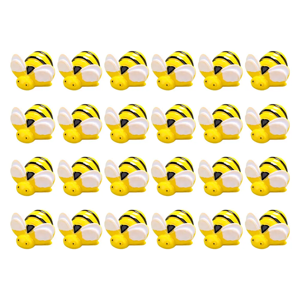 

Simulation Bee Small Charms for Crafts Resin Bees Phone Case Decorations Accessories