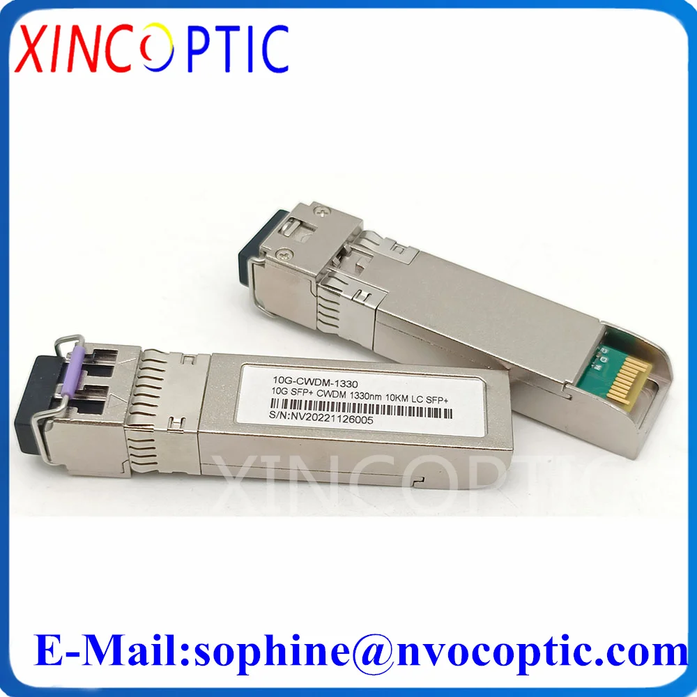 Imagem -04 - Módulo do Transceptor do Sfp Mais para o Interruptor 10g 10km 1490nm Cwdm 10gbps 14701570nm Fpb Dom Duplex lc Smf Fibra Ótica para o Interruptor