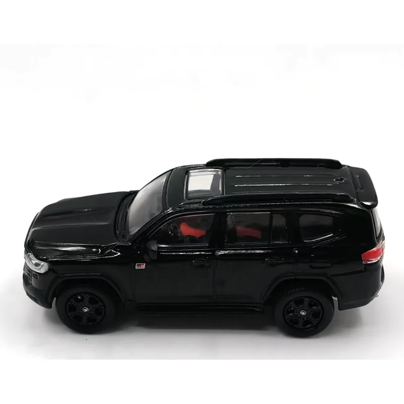 MASSDI 1/64 Scale Coaster Land Cruiser LC300 GR-S Middle East Version Die-cast Alloy Car Model Collectible Decorative Toy