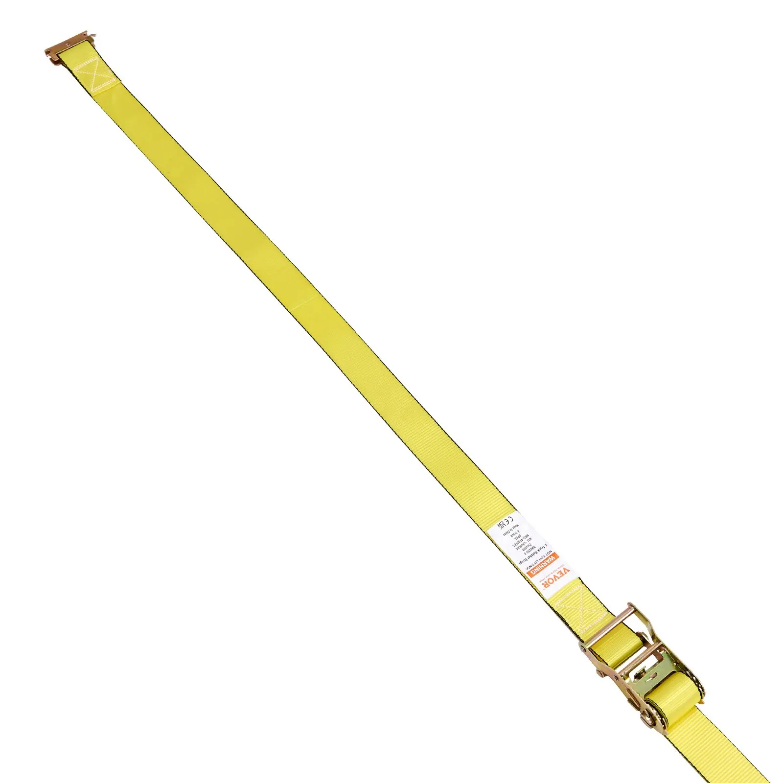 

Ratchet Tie Down Straps (8PK), 4400 Lb Break Strength, E-Track Endless Ratchet With 8 Premium 2" X 15' Rachet Tie Downs Heavy