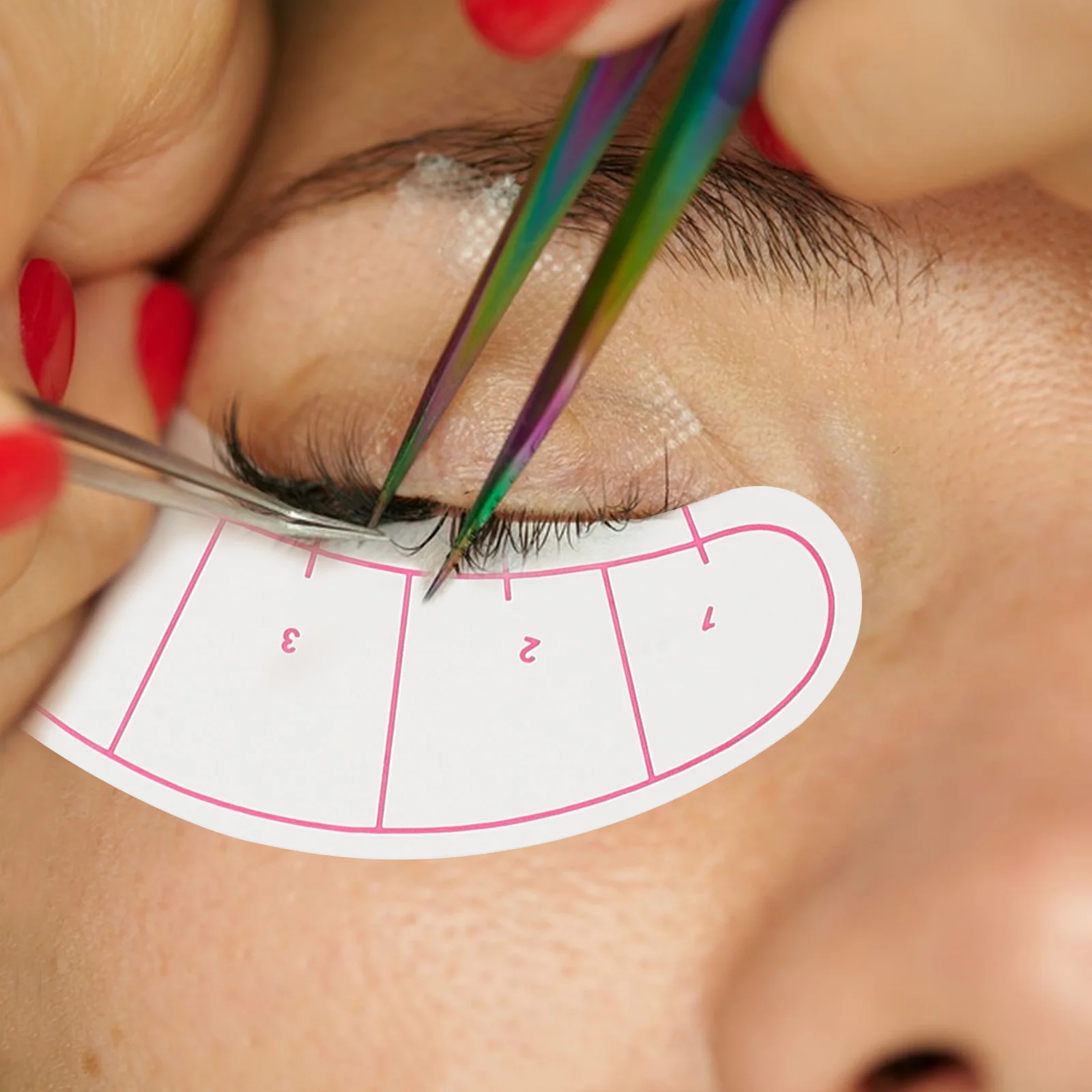 

Eyelash Extension Tape Makeup Supply Lash Mapping Pads Eye Pads Lash Extensions Dualfunction Design Versatile Application