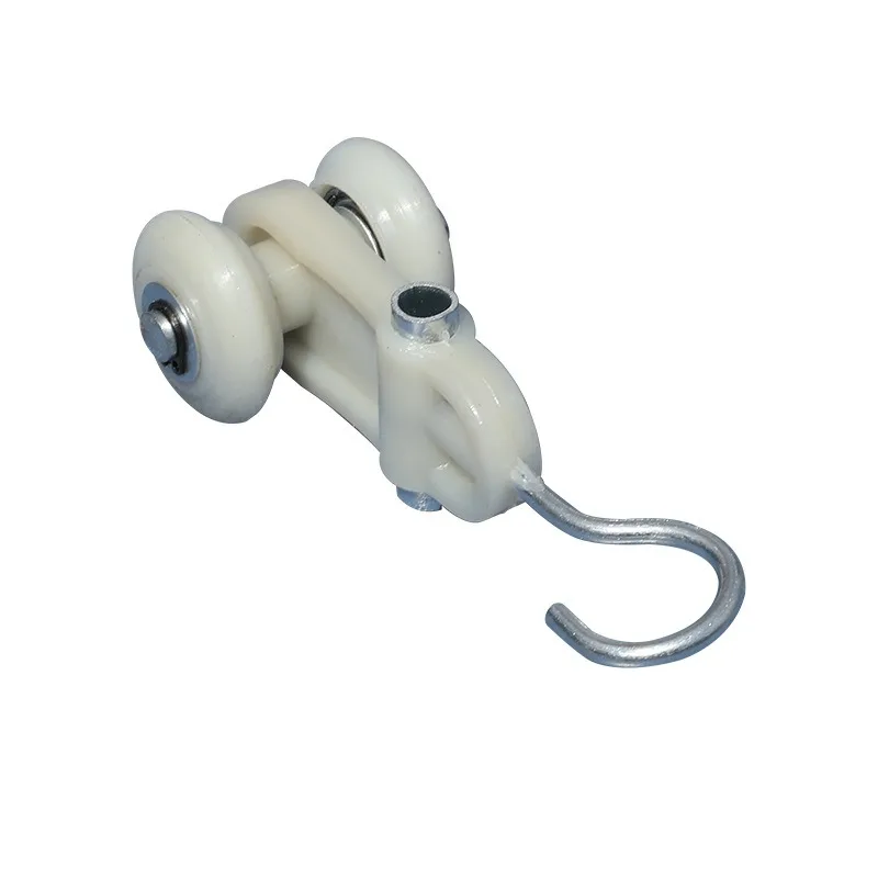 

Stage curtain hook Double axis silent nylon hook Various stage curtain track hooks