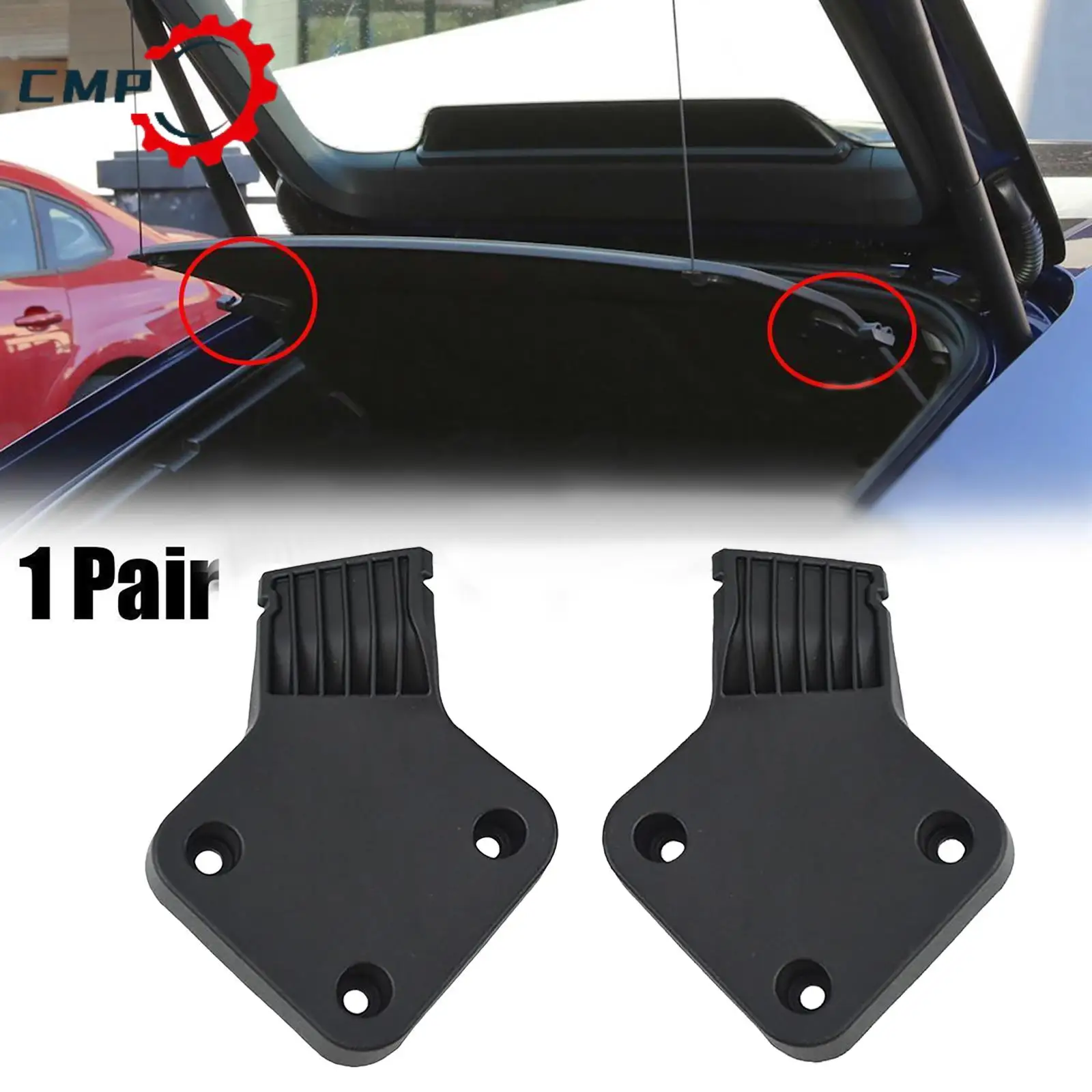 

1 пара задних занавесок для хранения багажа, пряжка замка панели 9718682531E0 9718682541E0 для Panamera 971 2,9T 3,0 T 4,0 T, автомобильные аксессуары