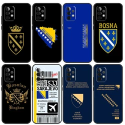 Bosnia and Herzegovina Passport For Samsung Galaxy A54 A34 A24 A14 A12 A22 A32 A52 A13 A23 A33 A53 A73 A71 A51 Phone Case