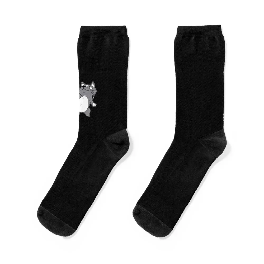 

Funny Animal Fencing Sports Humor For A Pet Cat Lover Fencer Socks gift Soccer new year Man Socks Women's