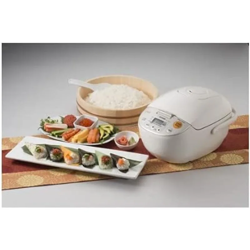 Zojirushi NL-AAC18/NL-AAC10 Micom Rice Cooker (Uncooked) and Warmer, 10 Cups/1.8-Liters or 5.5 Cups/1.0-Liter