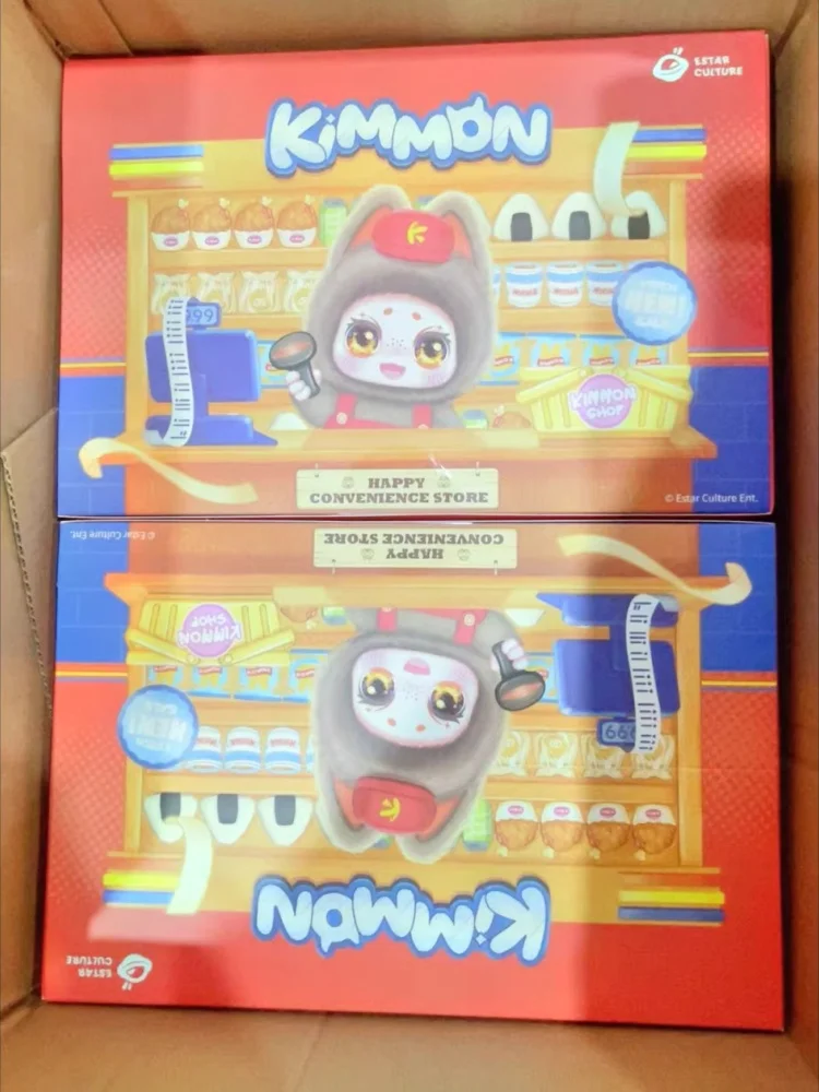 

Authentic Kimmon Blind Box Happy Convenience Store Series Cute Pendant Charm Doll Collectible Desktop Ornament Gift For Lovers