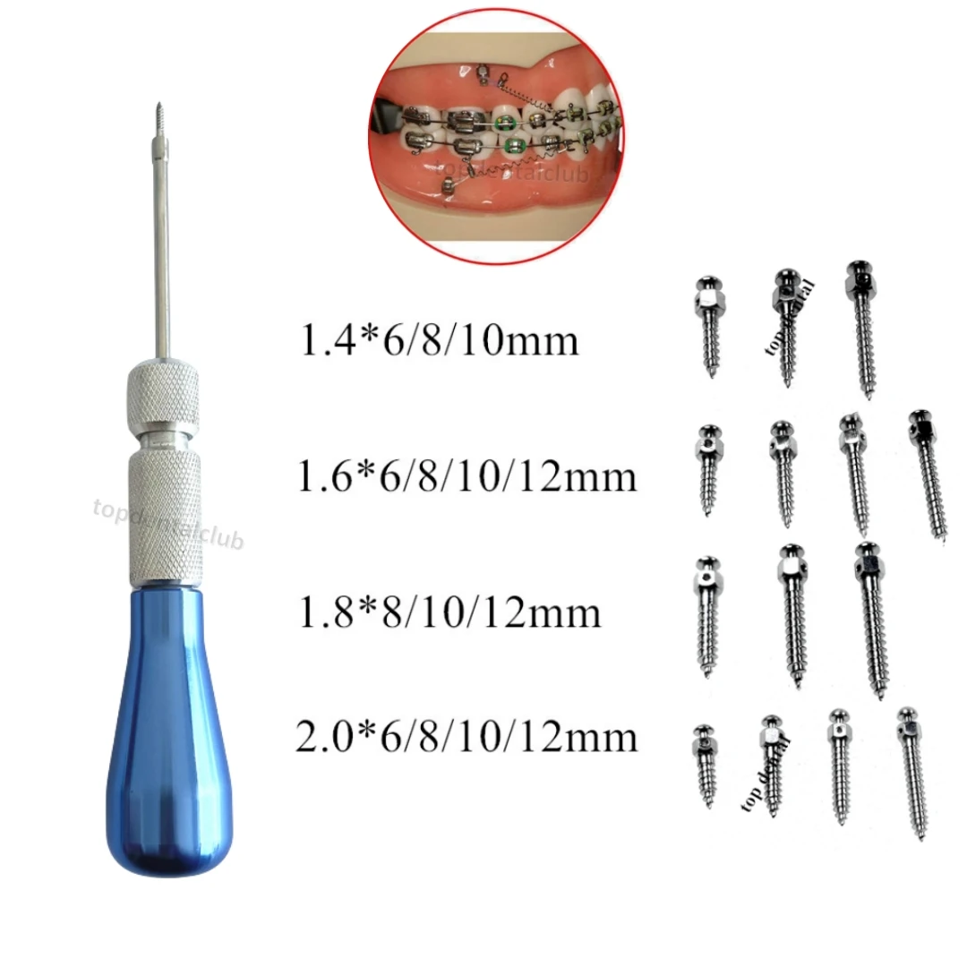 

Dental Micro Screw Driver for Implants Self Drilling Tool Orthodontic Tool Dentist Tools Mini Screw