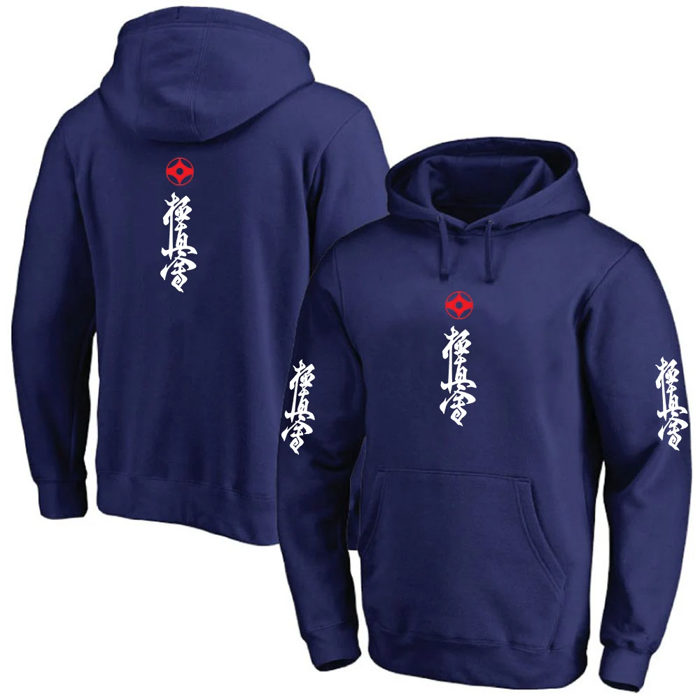 

Kyokushin Karate 2023 Printing Fashion Man's High quality Solid Color Cotton classic Hoodies Casual Comfortable Pullover Tops