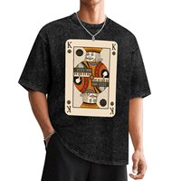 Synthesizer Funny King Poker Card for Electronic Musician T-Shirt street wear vintage clothes mens white t shirts