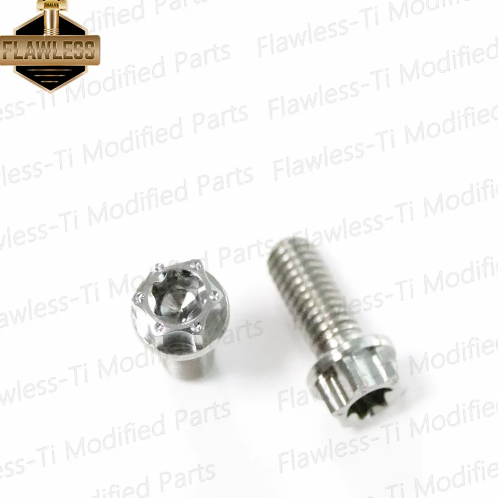 Baut Titanium Gr5 sempurna M6 braket belakang untuk Vespa Sprint 150 primvera 150 S 150