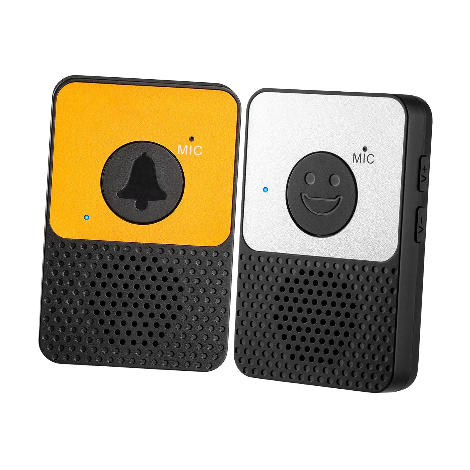 Двусторонний дверной звонок, компактный Intercomunicador для домашнего офиса, в помещении и на открытом воздухе