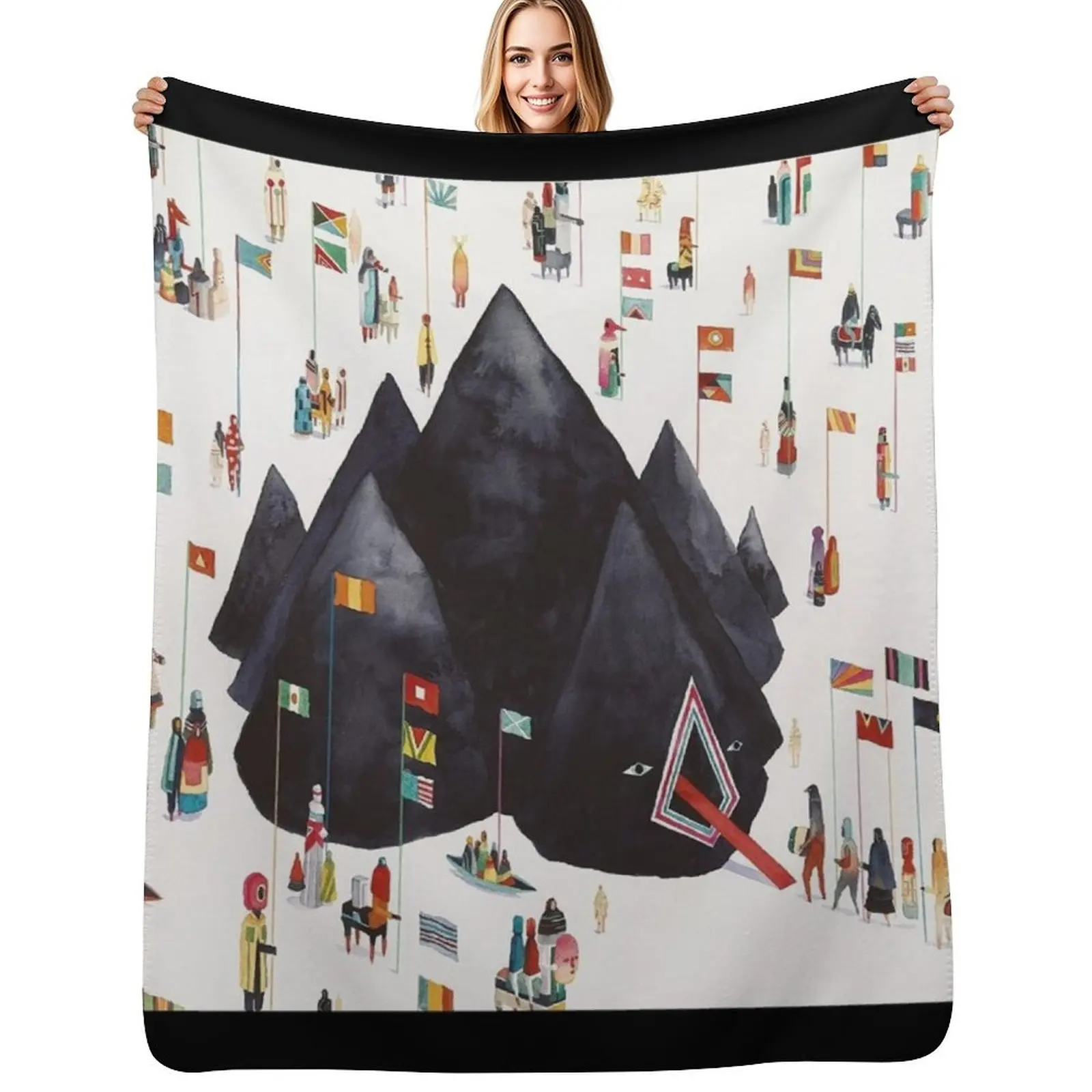 

Young the Giant Home Of The Strange Throw Blanket All Season Soft Lightweight Blanket for Home
