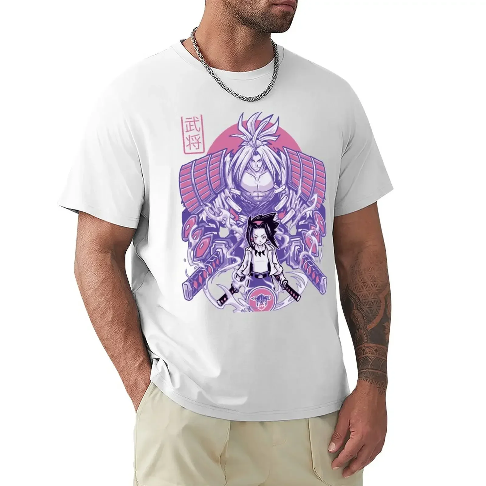 Shaman King T-Shirt sweat hippie clothes men graphic t shirts customs design your own plain mens t shirt graphic