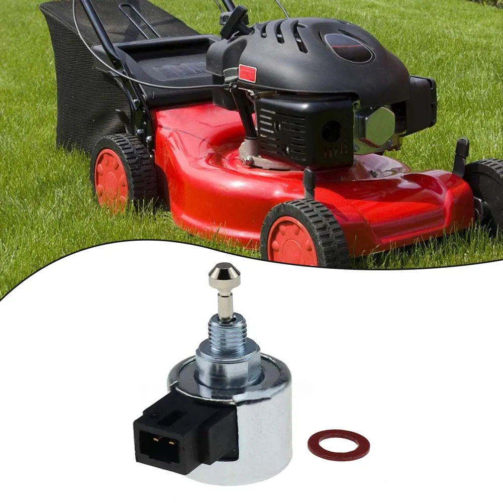 

Solenoid Valve AM134099 Fuel Solenoid Valve Compatible With 107H 125 145 L118 L120 L2048 2548 Lawn Mower Garden Power Tool Parts
