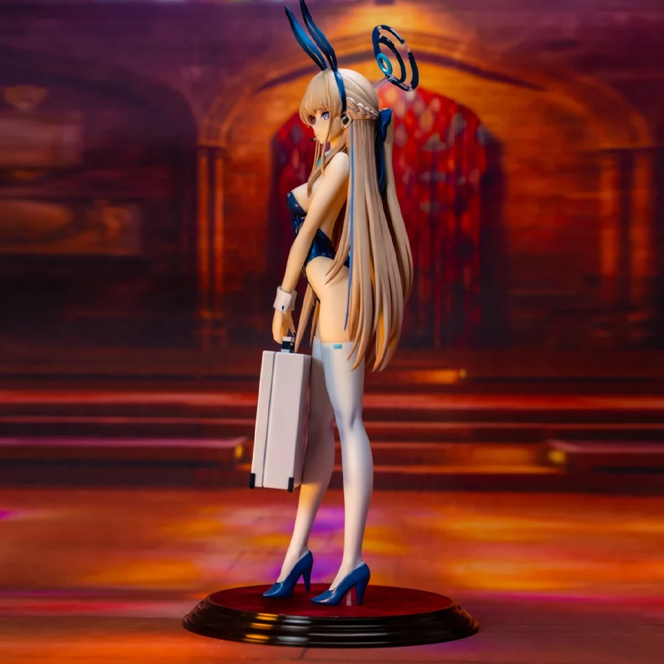 23 سنتيمتر الأزرق الأرشيف أنيمي الشكل Asuma Toki أرقام الأرنب فتاة تمثال نماذج تمثال دمية جمع الديكور لعبة تخصيص هدية #3