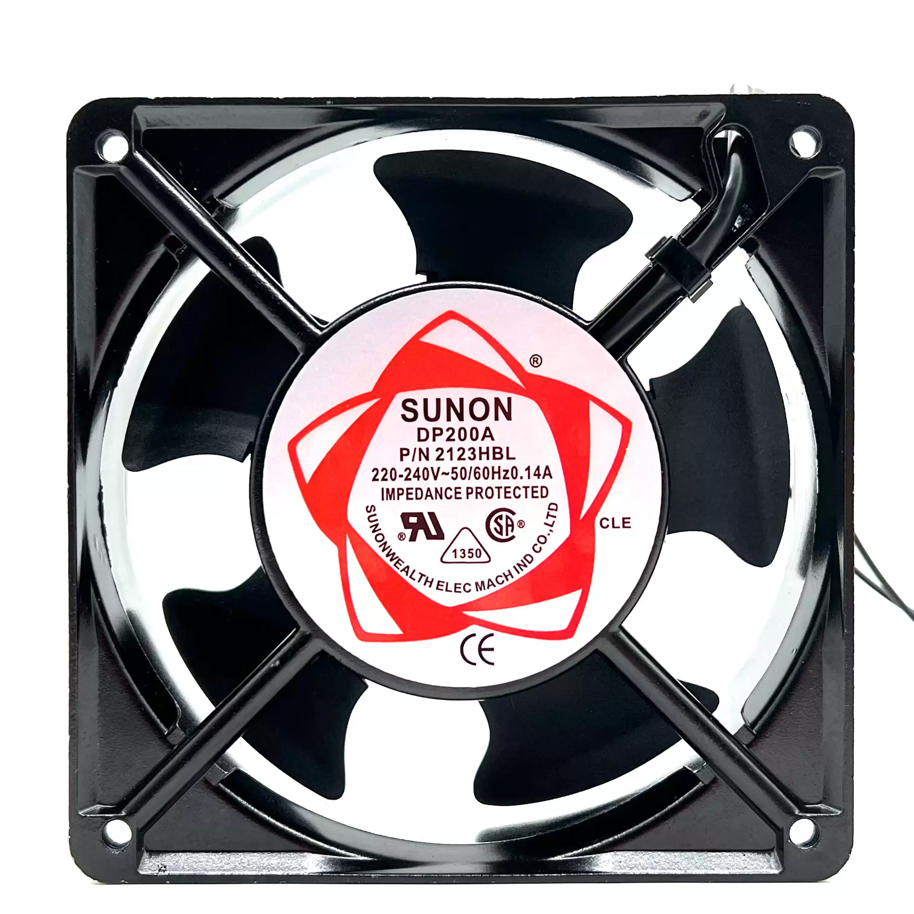 SUNON DP200A 12038 AC220V Cooling Fan 120*120*38mm 2123XSL HBL HSL XBL HBT Axial Ventilation Fan for Electric Cabinet Inverter P