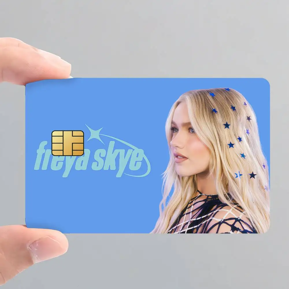 Freya Skye Hot Sale Decor Exquisite Card Sticker for Debit Credit Bank Cards Skin Cover Gift Student