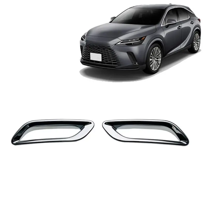 For Lexus RX350 RX350H 2023 Rear Bumper Fog Light Lamp Cover Frame Trim Decorative Car Accessories Accessory-A28K