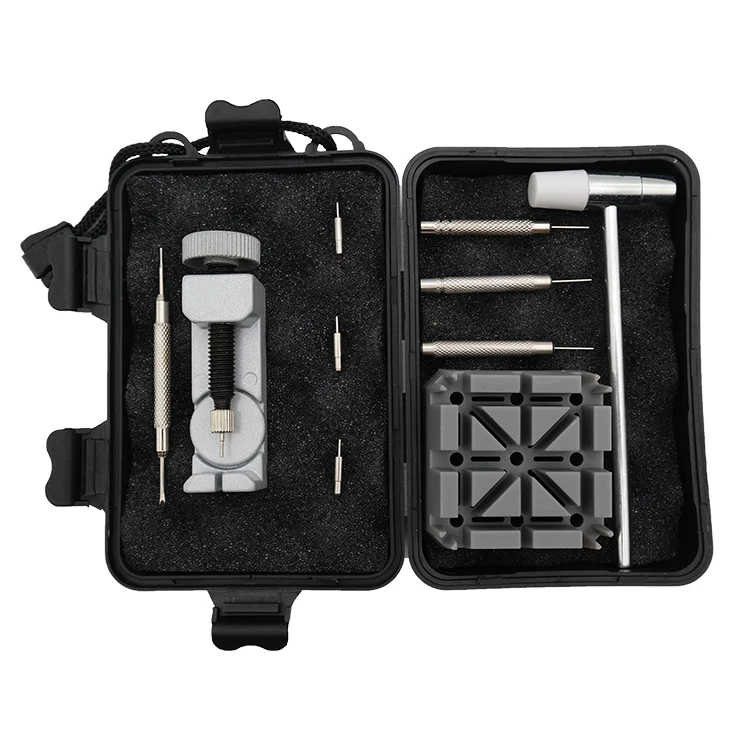 Repair watch chain tool set, special back cover, ear opening cover, battery replacement, watch strap removal, cut-off adjuster