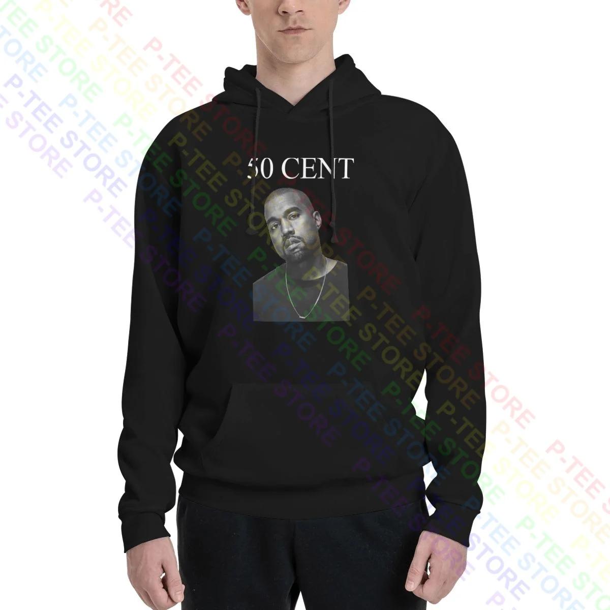 Kanye West 50 Cent Hoodie Sweatshirts Hoodies Soft Cotton Vintage Best Quality