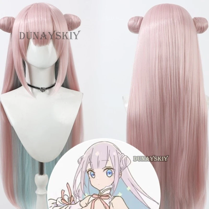 Byakuya Mimori Anime New The Magical Girl and the Evil Lieutenant Used to Be Archenemies Cosplay Wig Role Play Halloween