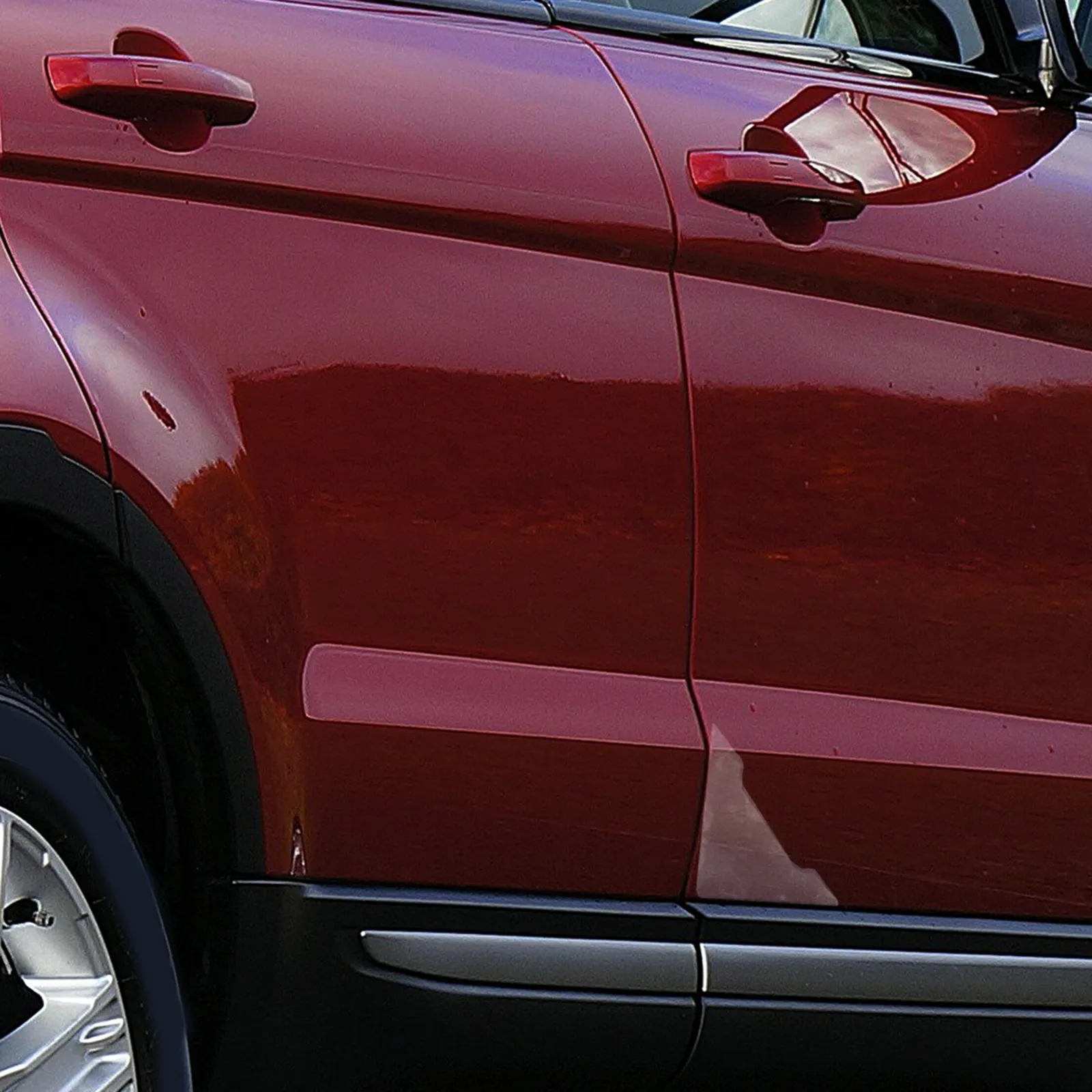 

4Pcs Car Door Corner Protector Transparent Silicone Door Edge Guard Anti Scratch Bumper Guard Universal Fit for Cars Trucks Suvs