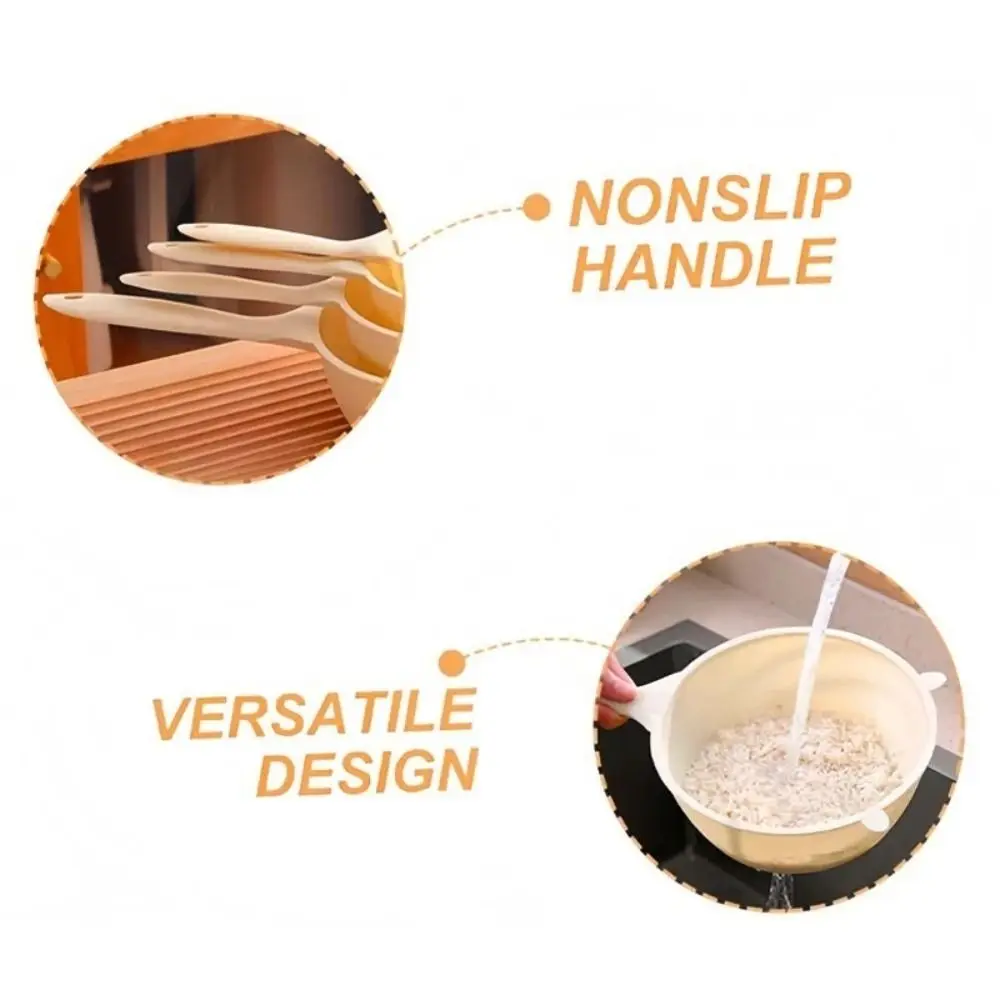 Large Capacity Rice Drainer Strainer Kitchen Mesh Fine Sieve Bowl Plastic Fruit Vegetable Washer Drain Basket