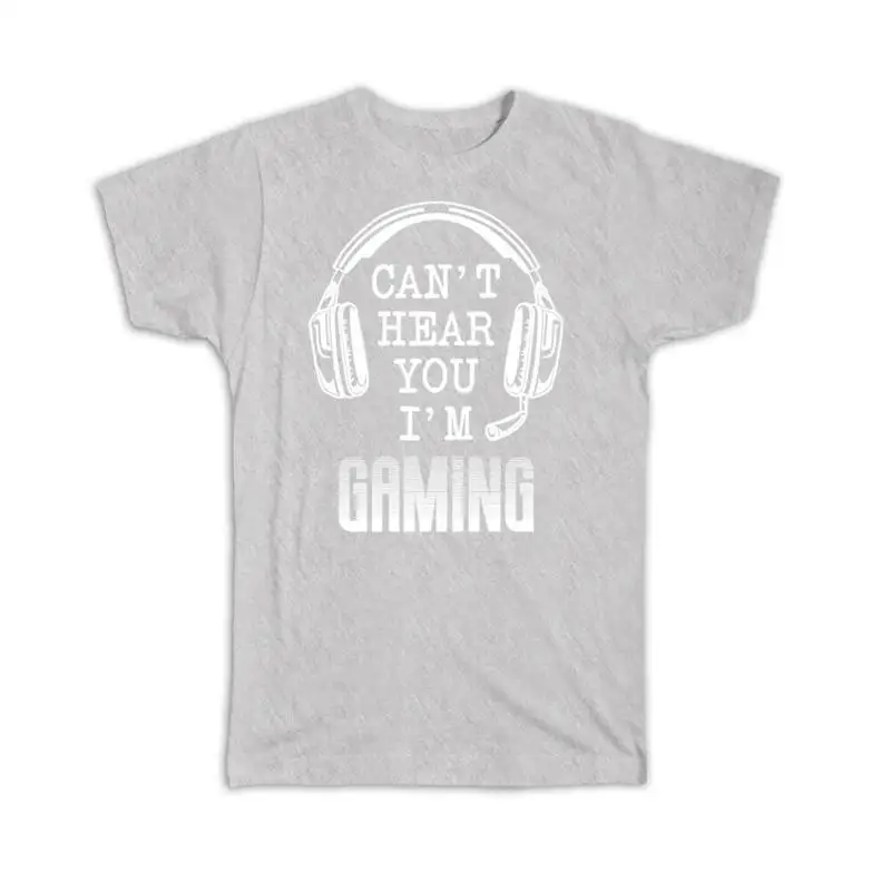 For Gamer Video Game Player Gaming Headset Phones T Shirtn Shirtnager