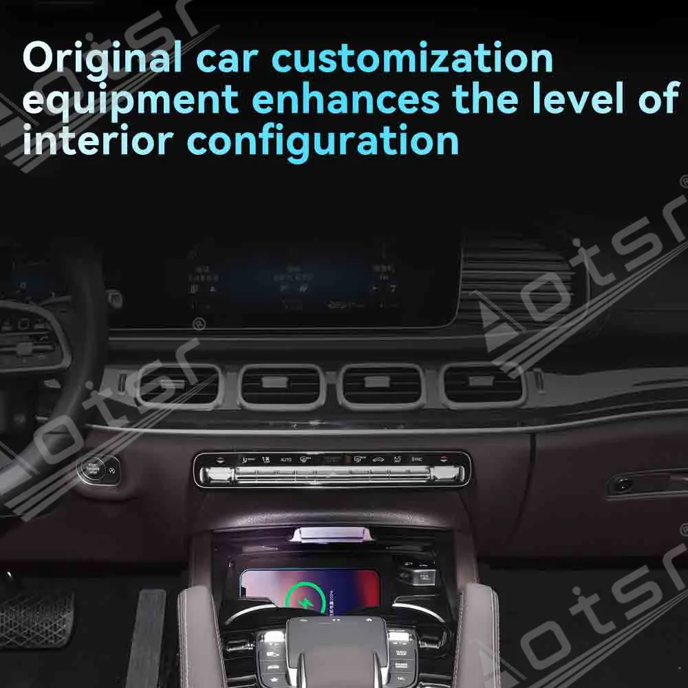 2025 For Mercedes-Benz New GLE/GLS US Version Mobile Phone USB Charging Pad Accessories For iPhone Xiaomi Samsung ETC. view 2