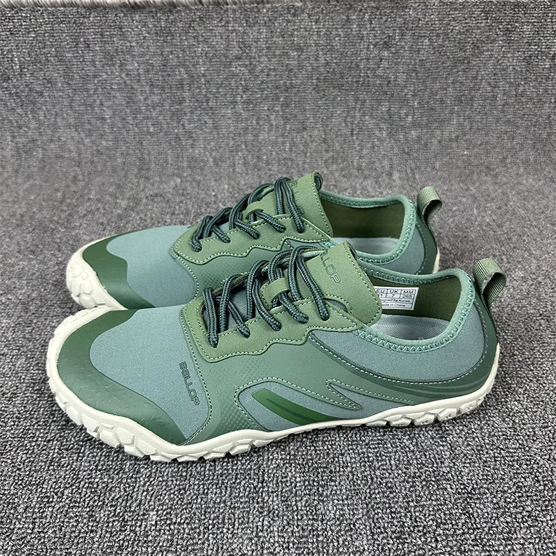 العلامة التجارية الكلاسيكية 4 E قدم واسعة في الهواء الطلق زلة أحذية المشي مريحة للتنفس أحذية قيادة مسطحة صفر قطرة اللياقة البدنية #5