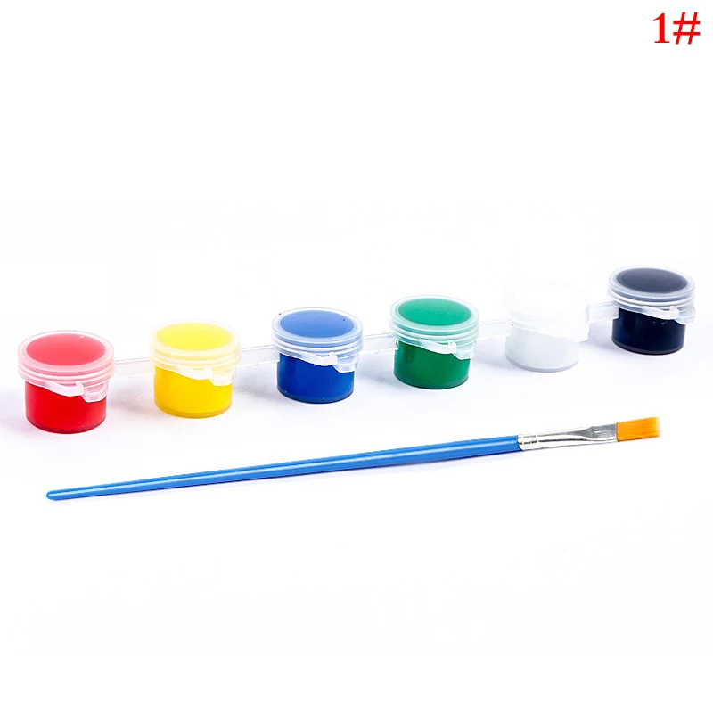 6 Colors Eco-friendly Acrylic Paint DIY Handmade Painting Art Materials Arts Crafts Painting Tool DIY Graffiti Acrylic Pigment