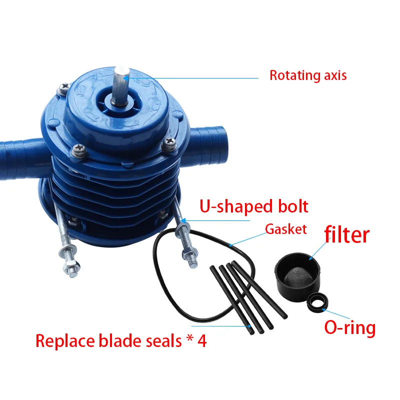 Mini Heavy Duty Self-priming Hand Drill Pumps Do Not Require Electric Centrifugal Pumps for Home Garden Pumping