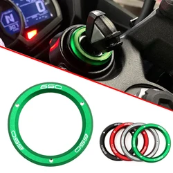 2021 Accessories Motorcycle Ignition Switch Cover Ring CNC Aluminum motor z650 For KAWASAKI Z650 Z 650 2016 2017 2018 2019 2020