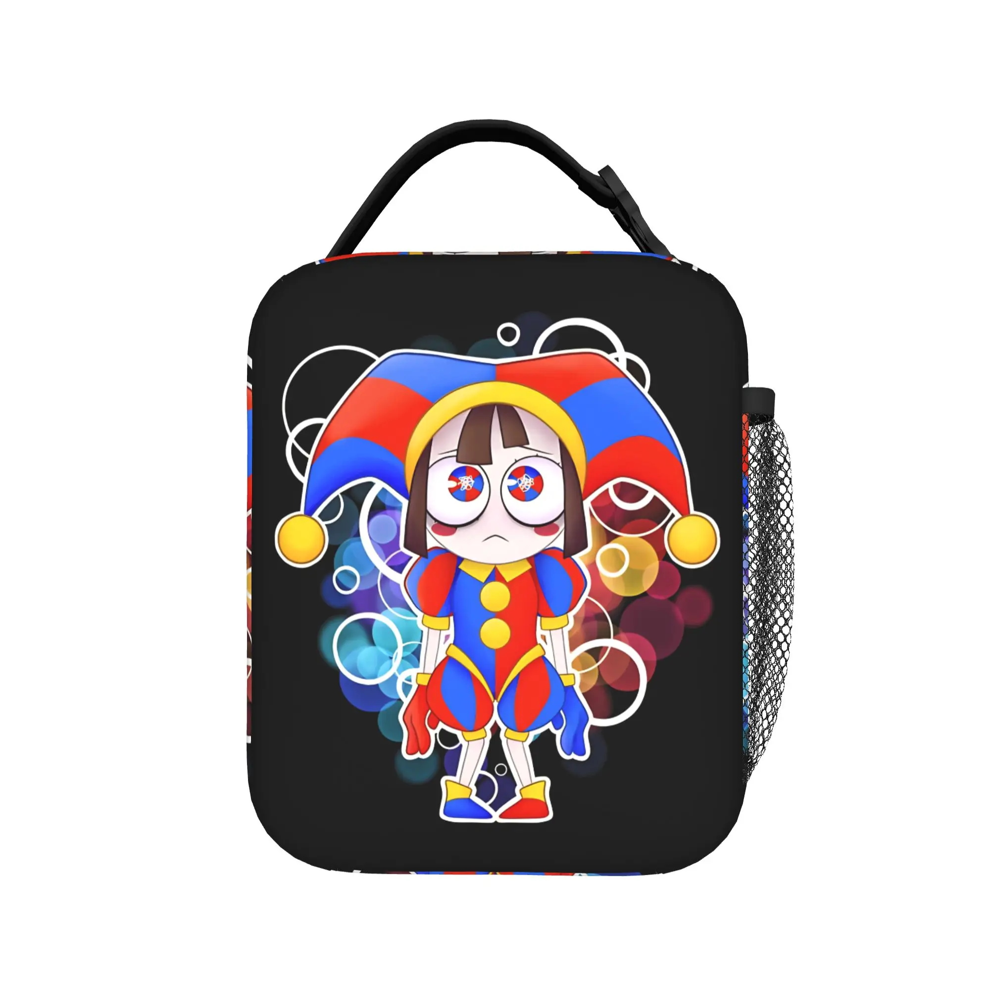 Pomni Cartoon Digitals Circus Thermal Insulated Lunch Bag for Work  Portable Food Container Bags Cooler Thermal Lunch Box