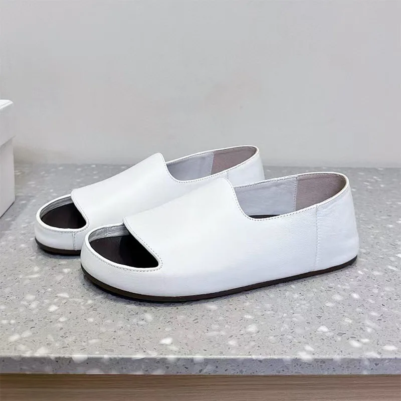 

Hot Selling Casual Sandals For Woman Summer Flat Shoes Woman Peep Toe Sandals Comfort Suede Leather Sandalias Women