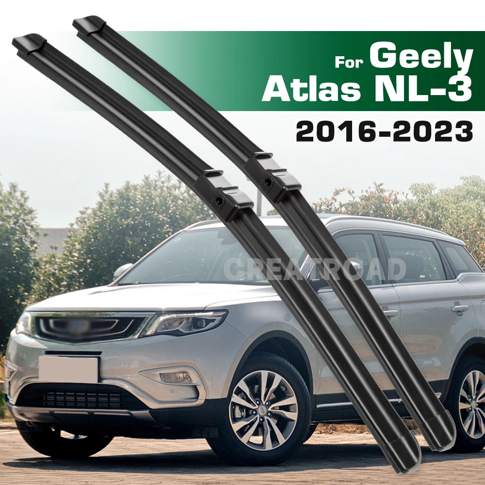 Greatroad Windshield Windscreen Front Wiper Blades 2019 For Geely Atlas NL-3 2016-2023 Window Brush 2020 2017 Wiper 2022 24