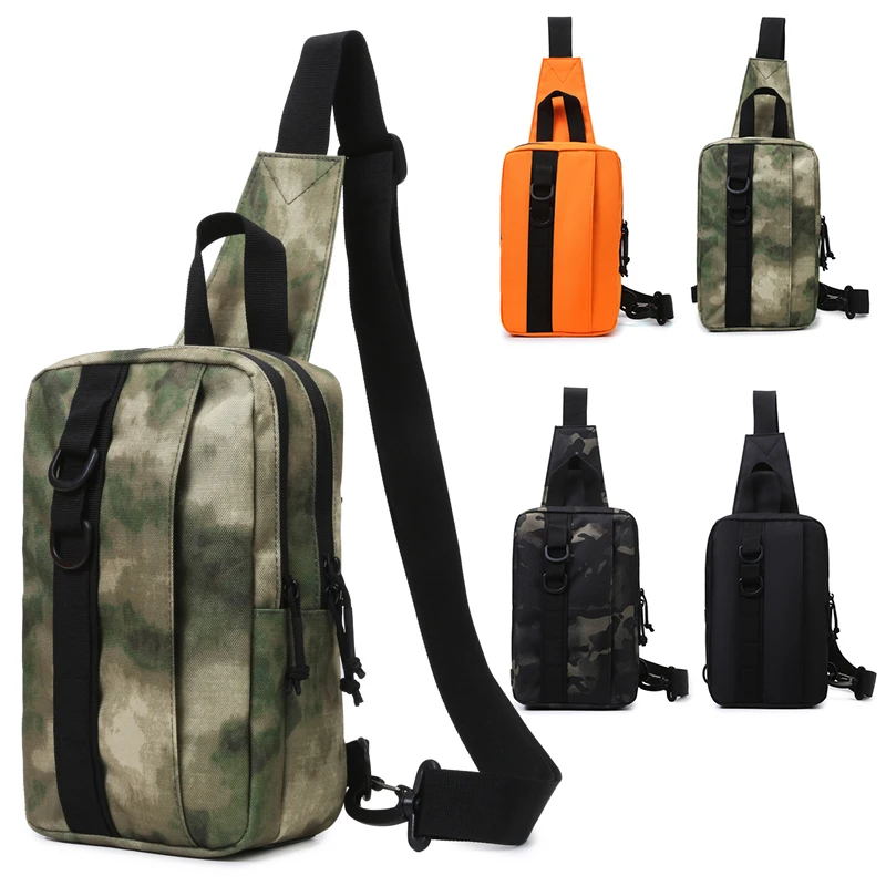 

Men Outdoor Crossbody Bag Travel Commuter Handbags Camouflag Shoulder Bags Hiking Camping Climbing Backpack Sports Chest Packs