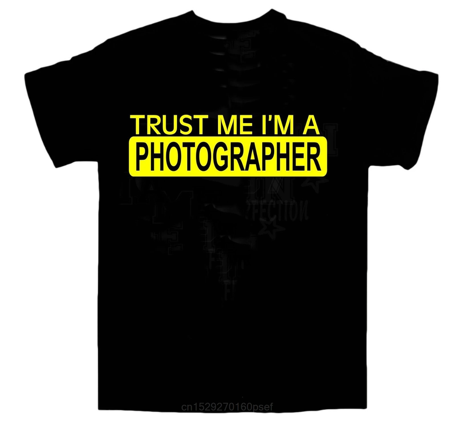 Trust  i'm a Photographer T-shirt / Joke / Holiday / Camera / Xmas / Size S