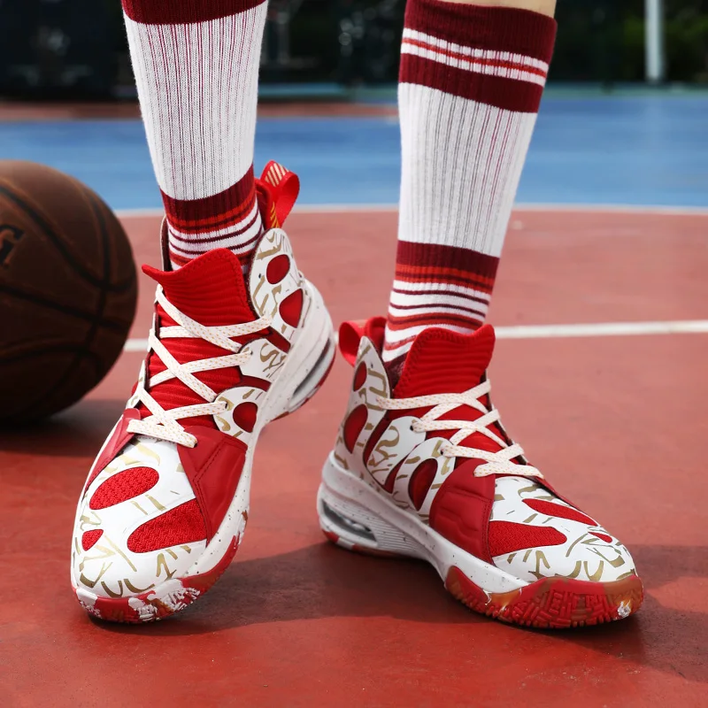 أحذية رياضية كاجوال لكرة السلة للرجال - أحذية رياضية كلاسيكية للارتداء اليومي والمشي المريح #5