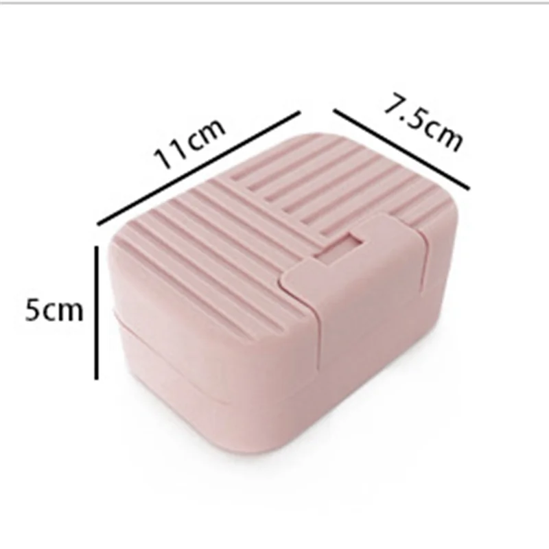 【Flash-Deal!】12 Stück Seifenschale Reisebox Tragbare Seife Kunststoff Seifenhalter Badezimmer Seifenetui Praktische Seifenschale