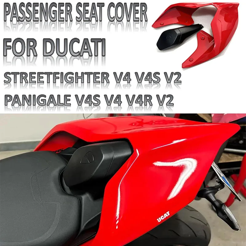 

New Motorcycle Rear Hump Seat Cowl For DUCATI Superleggera Panigale V2 V4 V4S V4R Streetfighter V4/S V2 Accessories