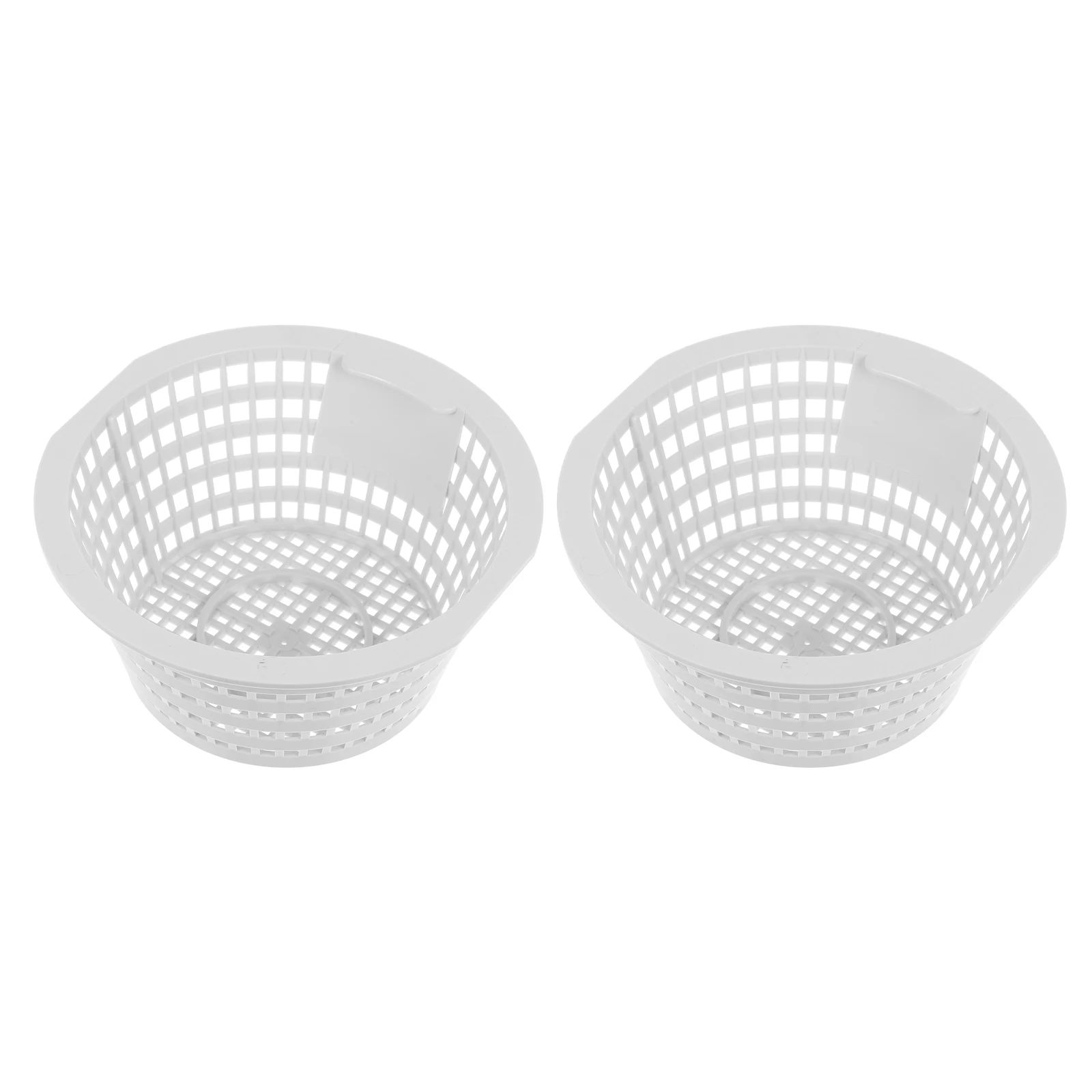 

2Pcs Filter Basket Skimmer Replacement For Inground Pool ABS Swimming Garbage Cleaner Spa Water Therapy Leaf Strainer Tool Pool