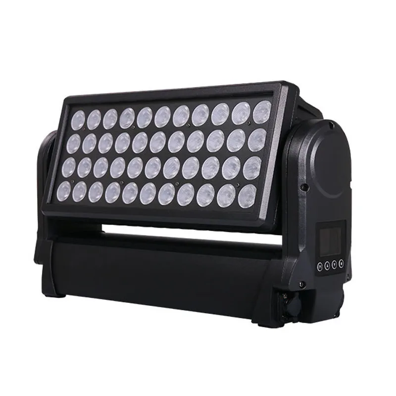 Sunart Comel 4415 Flood Light Moving Head Wash For Stage Effect Disco DJ Night Clubs Bars RGBWA UV 6 in 1 LED DMX Fixture